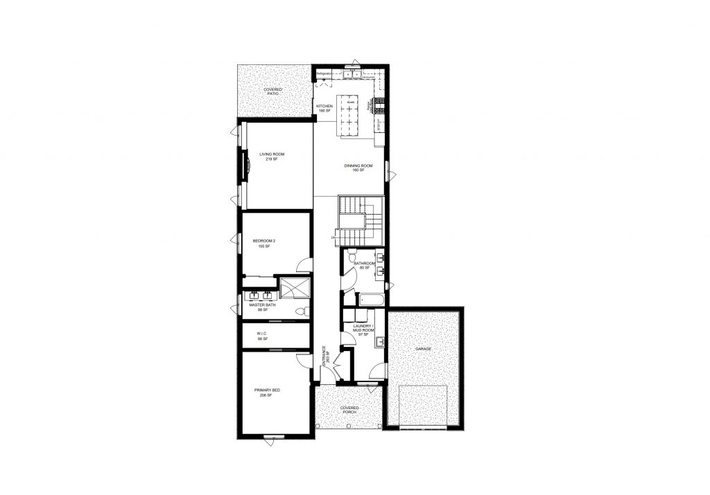 La Casetta Main Floor